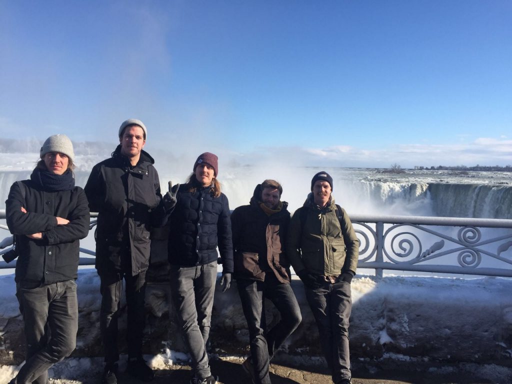 IJzige tourist trap Niagara Falls