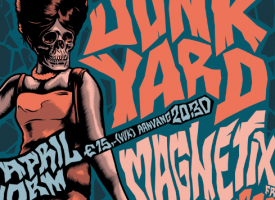 NMTH tip: Junkyard Festival in WORM vol garage, psych en punk van Magnetix, Quim Reaper, Monster Mash….