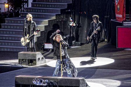 Guns N' Roses op Graspop, foto Rob Sneltjes