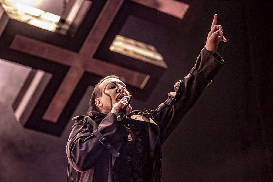 Marilyn Manson op Graspop, foto Rob Sneltjes