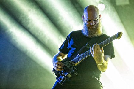 Meshuggah op FortaRock 2018, foto Rob Sneltjes