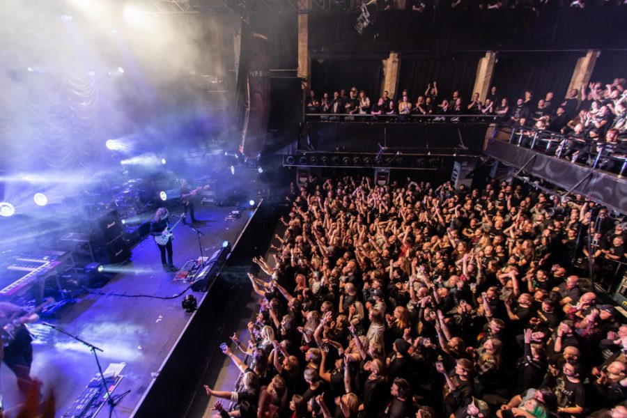 Opeth closing Inferno 2019 on Rockefeller’s stage, photo Mark van Schaick
