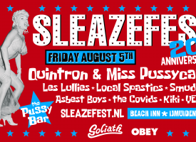 Festival alert: Sleazefest keert a.s. vrijdag terug met o.a. Quintron & Miss Pussycat, The Covids en Les Lullies