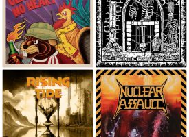 Hardhitting Albumreviews: Bladecrusher, Rising Tide, Claimed Choice/No Heart en Nuclear Assault