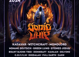 NMTH tipt Sonic Whip met o.a. Monolord, Green Lung, Stoned Jesus, Domkraft en Kanaan x Full Earth
