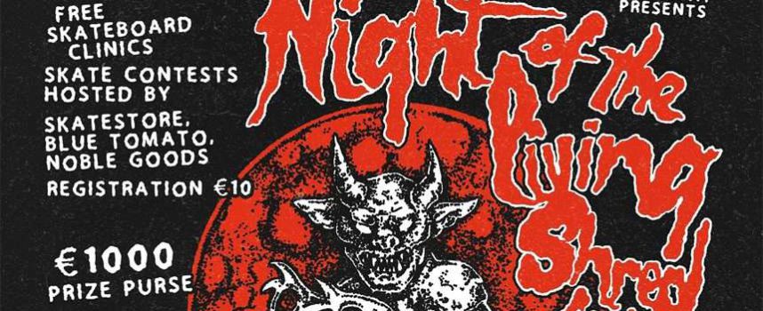 Night of the Living Shred: Sugar Spine organiseert Halloween punk-en metalfuif in Skatepark Utrecht deze zaterdag!